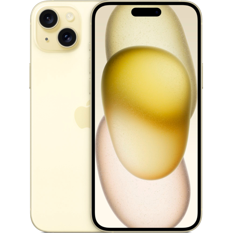 Apple iPhone 15 PLUS 128 ГБ, желтый